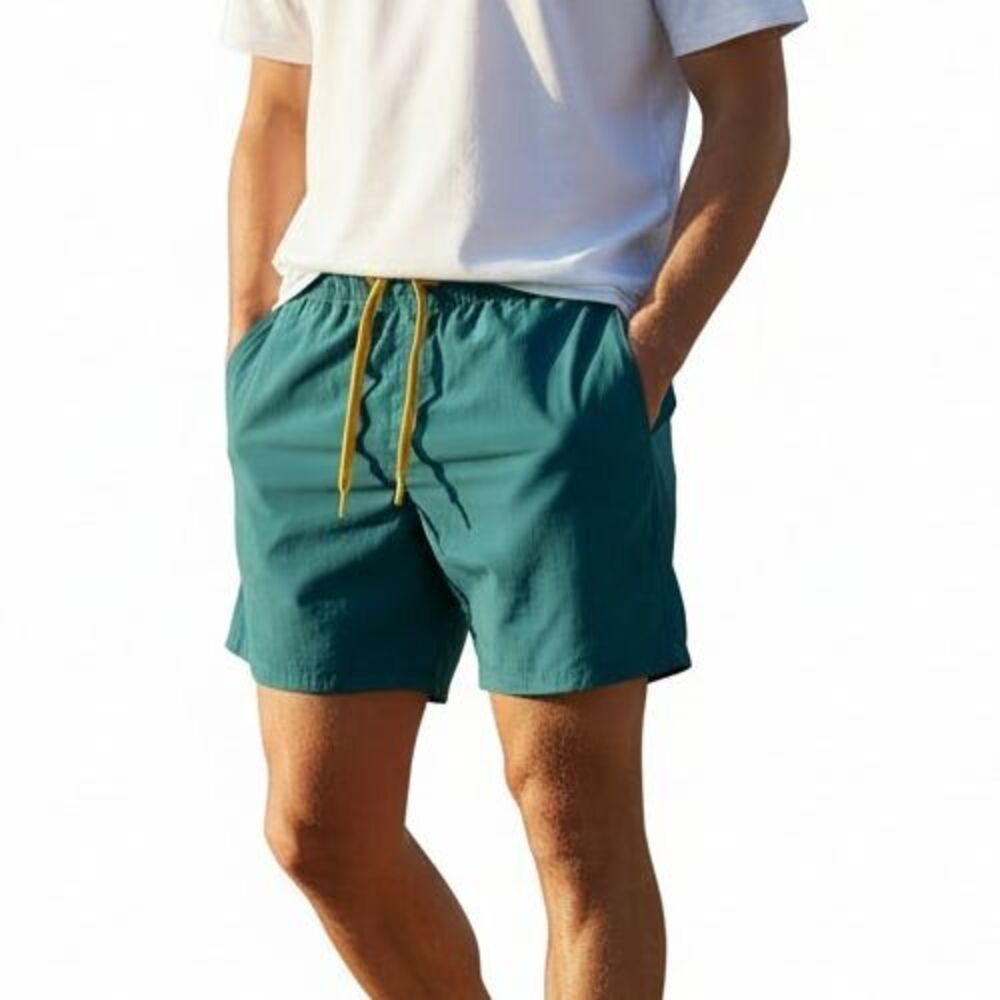 BackCountry Pecos Water Shorts Men Large Teal Board Swim Blue Outdoor Gorpcore